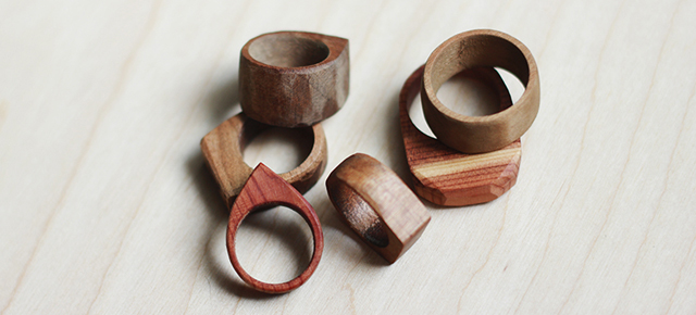 September Craft: create wooden jewelry